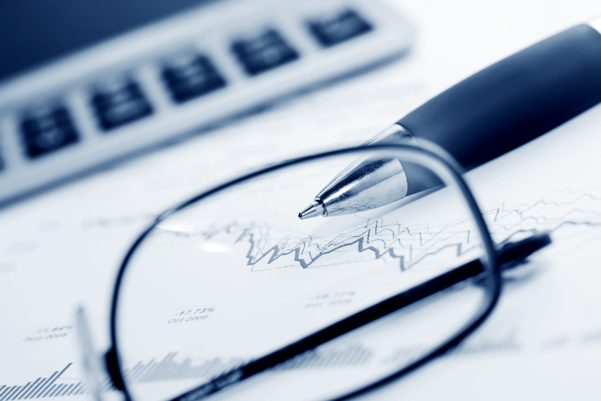 Stock exchange graphs analysis.